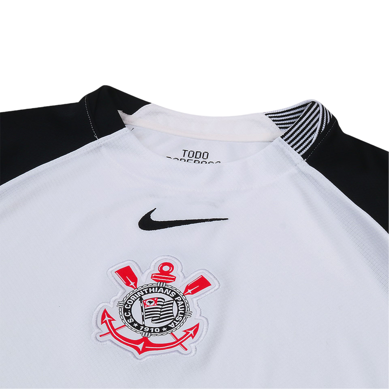 Camisa Corinthians Feminina Home 25/26 - Branca