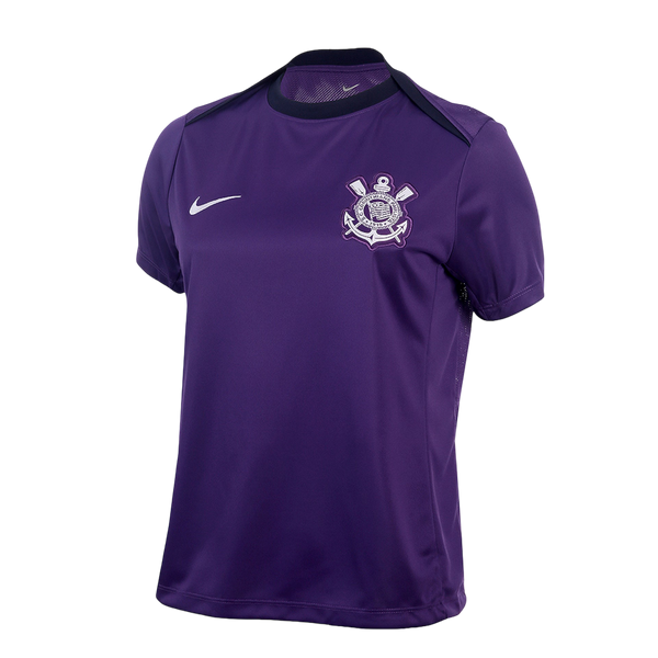 Camisa Corinthians Feminina Treino 25/26 - Roxa
