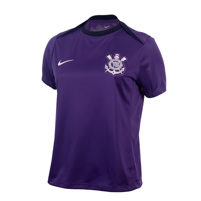 Camisa Corinthians Feminina Treino 25/26 - Roxa
