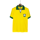 Camisa Brasil Home 1958 Retrô - Amarela
