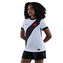 Camisa Vasco Away 26/27 Feminina - Branca e Preta