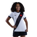 Camisa Vasco Away 26/27 Feminina - Branca e Preta