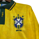 Camisa Brasil Home 1991 Retrô - Amarela