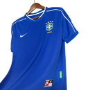 Camisa Brasil Away 1998 Retrô - Azul