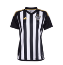 Camisa Atlético Mineiro Feminina Home 25-26 - Preta e Branca
