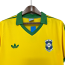 Camisa Brasil Home 1977 Retrô - Amarela