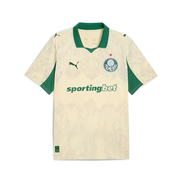 Camisa Palmeiras X Kidsuper 25/26 - Bege Claro