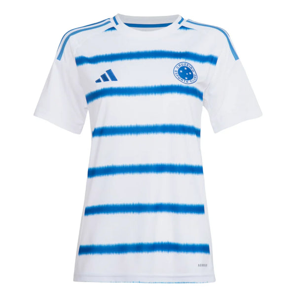 Camisa Cruzeiro Away Feminina 25/26 - Branca