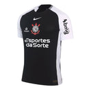 Camisa Corinthians Away 25/26 Jogador - Preta C/ Patrocínio