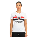 Camisa São Paulo Feminina Home 26/27 - Branca