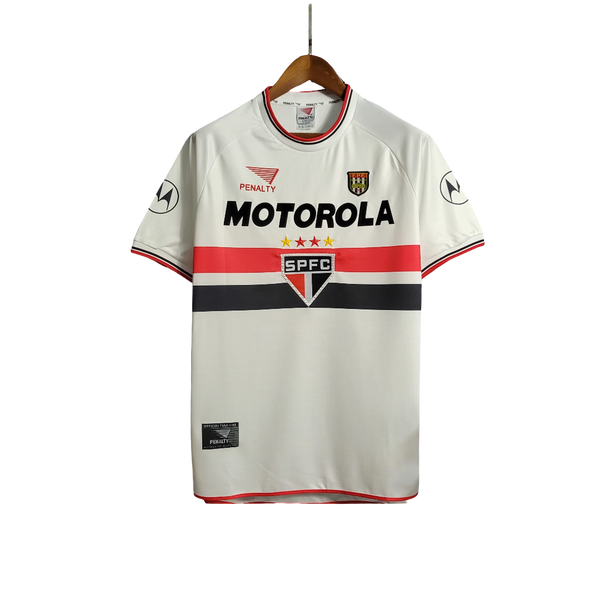 Camisa São Paulo Home 99/00 Retrô - Branca