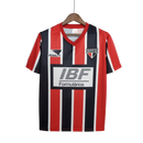 Camisa São Paulo Away 1991 Retrô - Preta e Vermelha