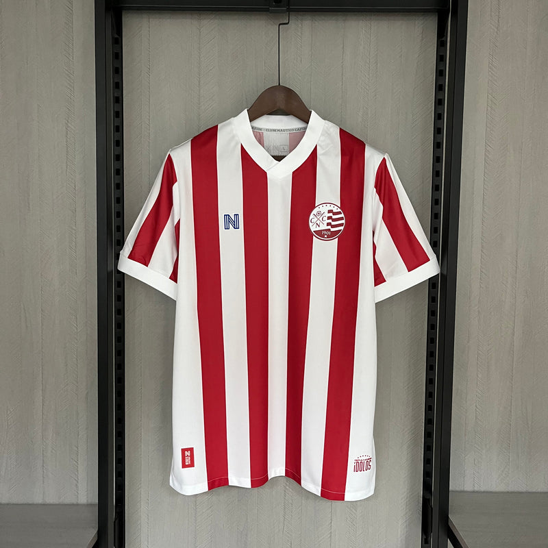 Camisa Náutico Home 23/24- Vermelha e Branca