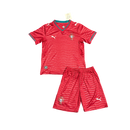 Conjunto Infantil Portugal I 2026 - Vermelho