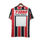 Camisa São Paulo Away 1993 Retrô - Preta e Vermelha
