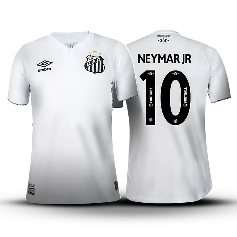 Camisa Santos Home 24/25 NEYMAR JR/10 - Branca