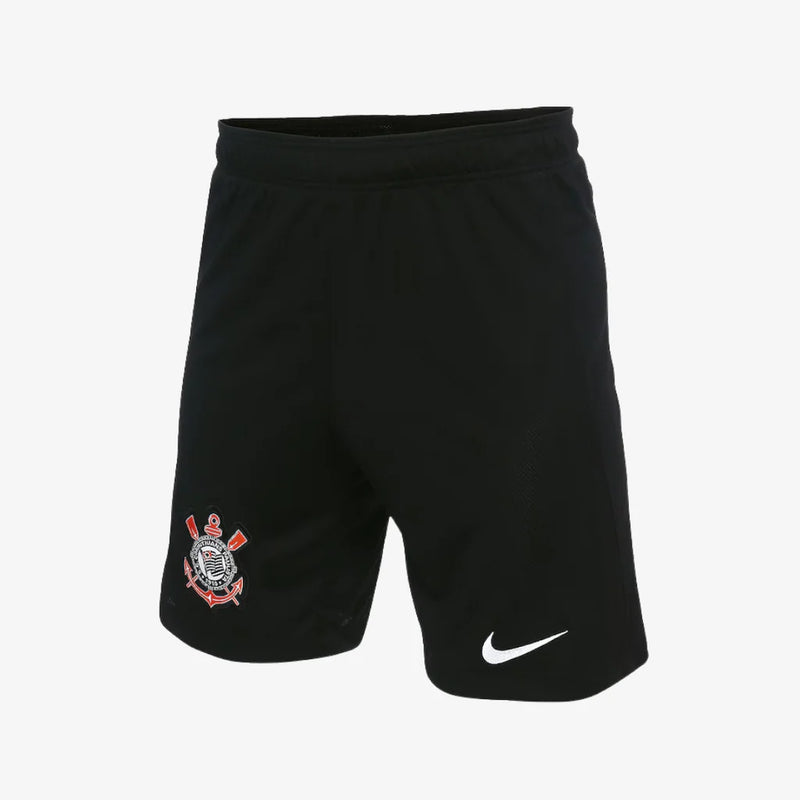 Conjunto Infantil Corinthians I 25/26 - Branco e Preto