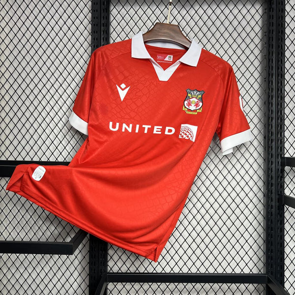 Camisa Wrexham Home 24/25 - Vermelha