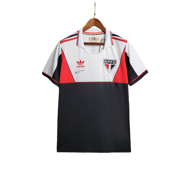 Camisa São Paulo Memorial Edition 1992 Retrô - Branca e Preta