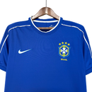 Camisa Brasil Away 1998 Retrô - Azul