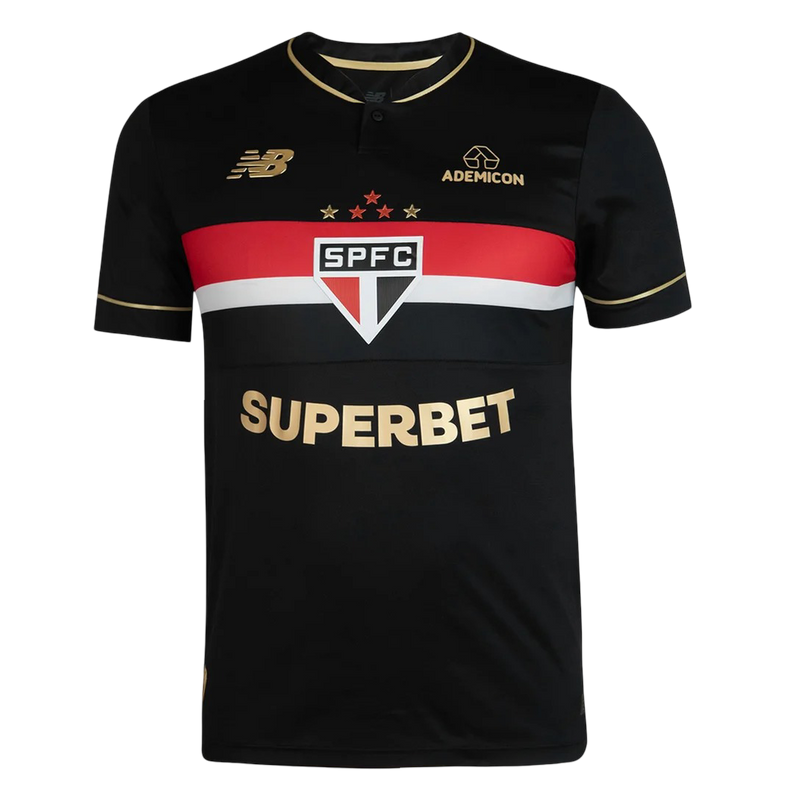 Camisa São Paulo Third 25/26 - Preta