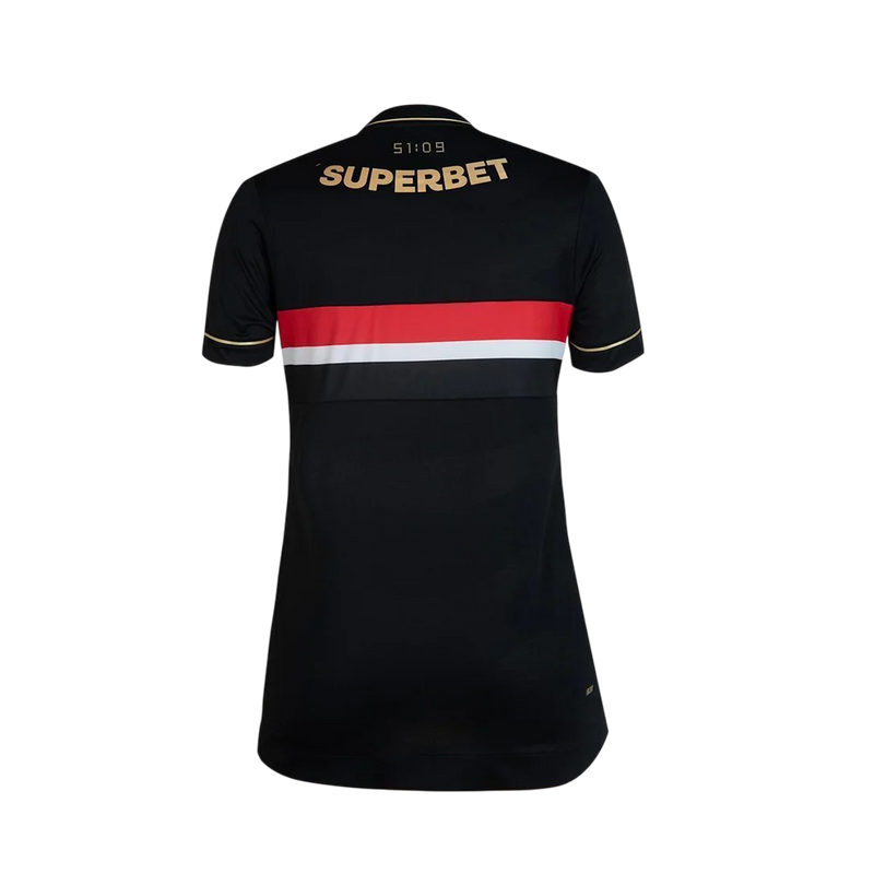Camisa São Paulo Feminina Third 25/26 - Preta