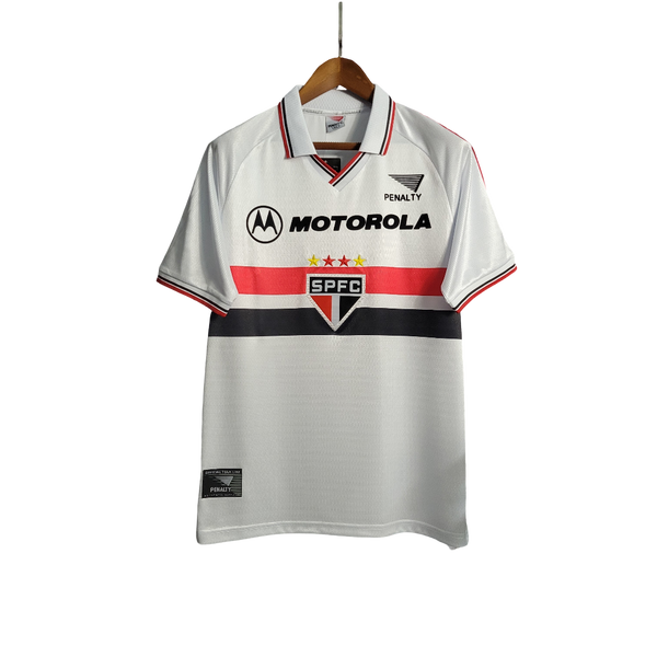Camisa São Paulo Home 2000 Retrô - Branca