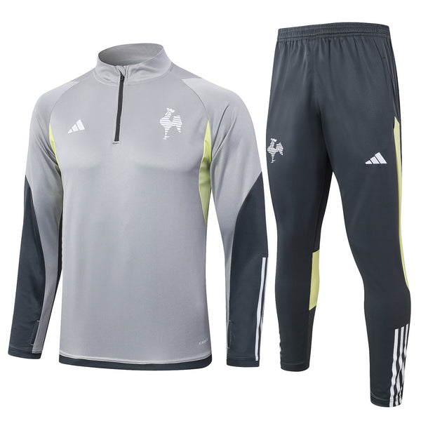 Conjunto de Frio Atlético-MG 24/25 - Cinza Claro