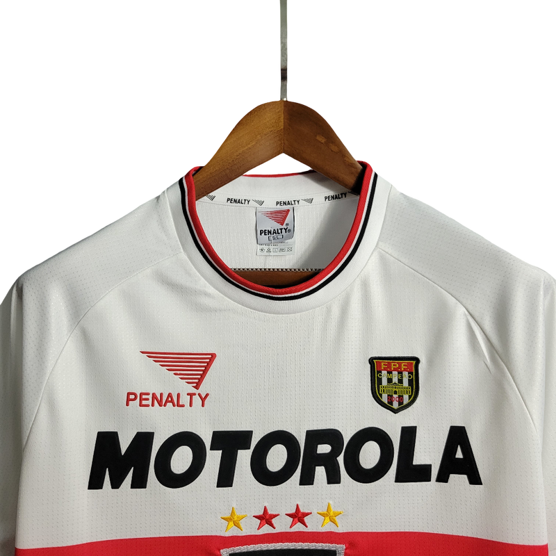 Camisa São Paulo Home 99/00 Retrô - Branca