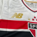 Conjunto Infantil São Paulo I 25/26 - Branco