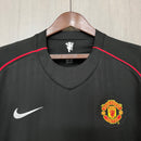 Camisa Manchester United Third 07/08 Retrô - Preta
