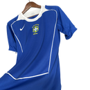 Camisa Brasil Away 2004 Retrô - Azul