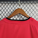 Camisa Manchester United Home Manga Longa 03/04 Retrô - Vermelha