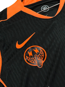 Camisa Corinthians x Racionais III 25/26 Jogador - Preta e Laranja