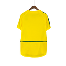 Camisa Brasil Home 2002 Retrô - Amarela