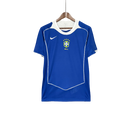 Camisa Brasil Away 2004 Retrô - Azul