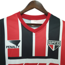 Camisa São Paulo Away 1993 Retrô - Preta e Vermelha