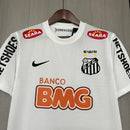 Camisa Santos Home 12/13 NEYMAR JR/11 Retrô - Branca