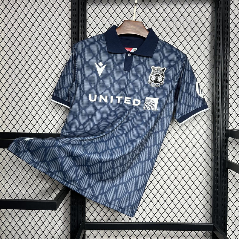 Camisa Wrexham Away 24/25 - Azul