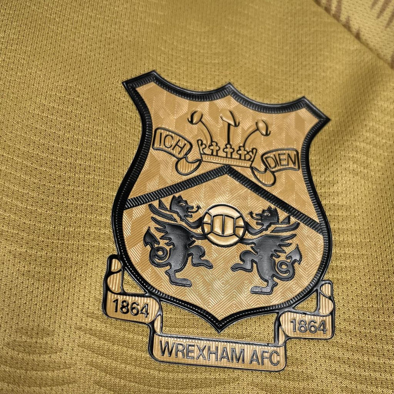 Camisa Wrexham Third 24/25 - Dourada