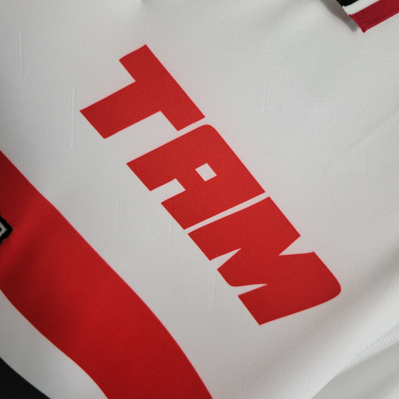 Camisa São Paulo Home 93/94 Retrô - Branca