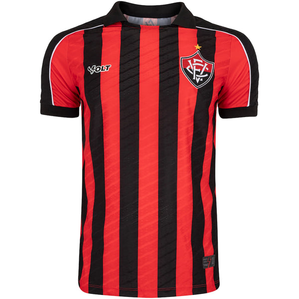 Camisa Vitória Home 25/26 - Vermelha e Preta