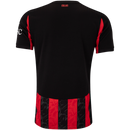 Camisa Milan Home 25/26 - Preta e Vermelha