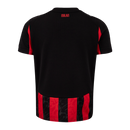 Camisa Milan Feminina Home 25/26 - Preta e Vermelha