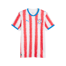 Camisa Paraguai Home 2026 - Branca e Vermelha