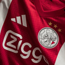 Camisa Ajax Home 25/26 - Branca e Vermelha