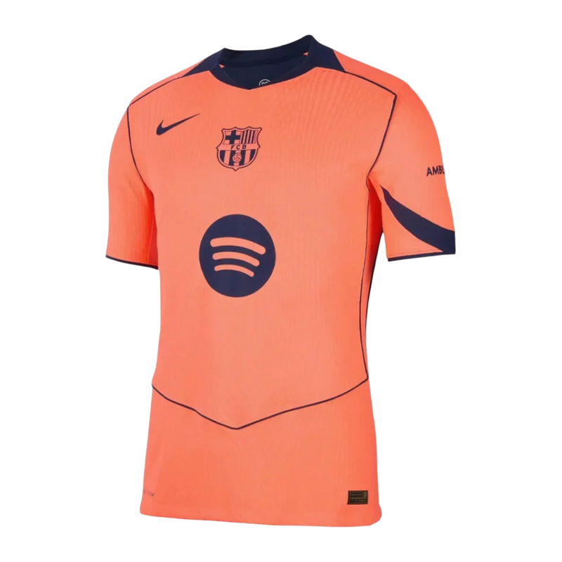 Camisa Barcelona Third 25/26 Jogador - Laranja
