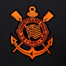 Camisa Corinthians Third 25/26 Jogador - Preta e Laranja