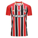 Camisa São Paulo Away 25/26 - Vermelha e Preta
