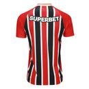 Camisa São Paulo Away 25/26 - Vermelha e Preta